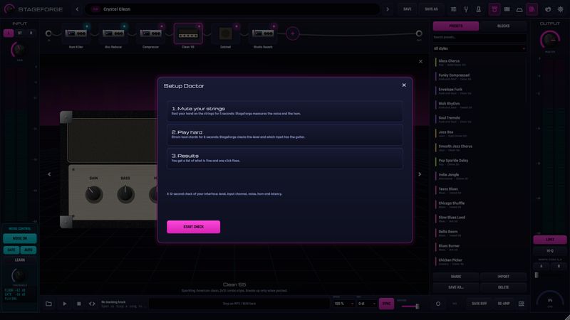 Setup Doctor interface check